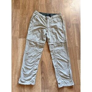 Outdoor Research Men's Khaki Convertible Pants Size 32 Nylon Hiking Camping